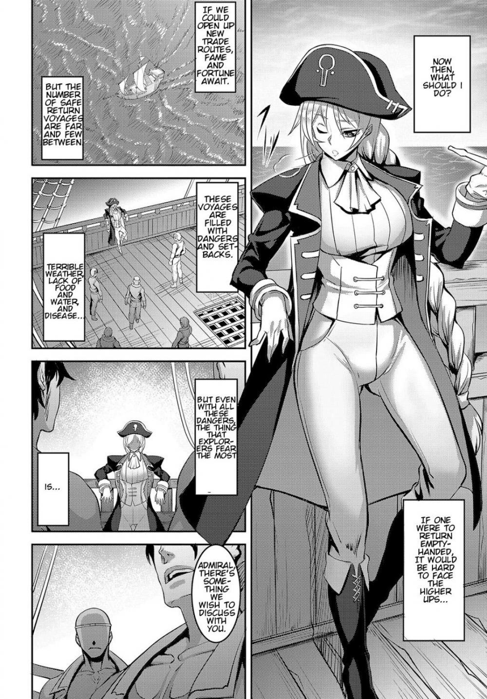 Hentai Manga Comic-The Suffering of Admiral Diaz-Read-2